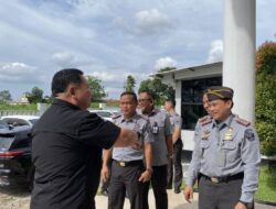 Lakukan Penguatan Tugas dan Fungsi, Rutan Kotabumi Ikuti Arahan Inspektur Wilayah IV Itjen Kemenimipas