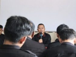 Kalapas Kotaagung Pimpin Rapat Evaluasi Kepatuhan Internal Dalam Mewujudkan Layanan Kunjungan Hari Raya Idul Fitri Yang Aman dan Lancar