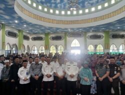 Lapas Muara Enim Hadiri Penyaluran Zakat Maal Kepada Mustahik di Kabupaten Muara Enim