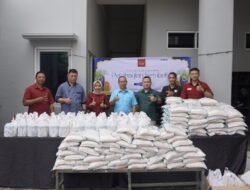 Serahkan 205 Paket Sembako, Emersia Hotel & Resort Bandar Lampung Berbagi Kebahagiaan di Bulan Ramadhan