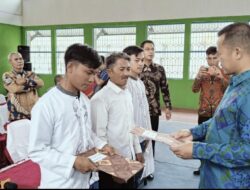 Kalapas Kotaagung Ikuti Pemberian Remisi Khusus dan Pengurangan Pidana Khusus Hari Raya Nyepi 1947 dan Idulfitri 1446 H