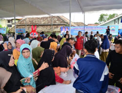 Sediakan Sembako Murah, Operasi Pasar Murah Pemkab Lampung Selatan di Kecamatan Kalianda Diserbu Warga Lampung Selatan