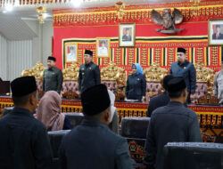 Rapat Paripurna DPRD, Bupati Egi Sampaikan LKPJ Tahun Anggaran 2024