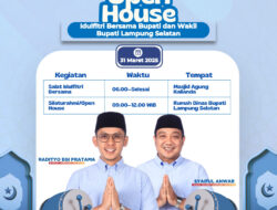 Live di Kompas TV, Bupati Egi Akan Salat Idulfitri 1446 H di Masjid Agung Kalianda