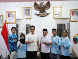 Bupati Egi Sambut Atlet Forki Lampung Selatan Peraih Medali di Seleknas KKI