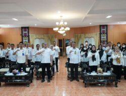Kanwil Kemenkum Kaltim Ikuti Apel Bersama dan Halal Bihalal