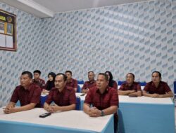 Lapas Muara Enim Ikuti Halal Bi Halal 1446 H Bersama Keluarga Besar Direktorat Jenderal Pemasyarakatan Secara Virtual