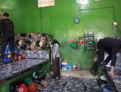 Mitigasi Risiko, Lapas Muara Enim Gelar Razia Kamar Hunian Warga Binaan