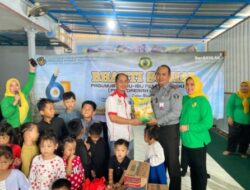 Bakti Sosial HBP ke-61, Kepala Lapas Narkotika Bandar Lampung Sapa Anak Panti