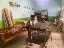 Siap Terima Pesanan, Melalui Program Kegiatan Kerja Pertukangan, Warga Binaan Tunjukan Kreativitas Melalui Karya Meubel