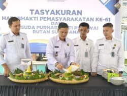 Puncak HBP Ke-61, Rutan Sukadana Laksanakan Potong Tumpeng Sebagai Wujud Rasa Syukur dan Bangkitkan Semangat Perubahan
