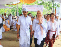 Hadiri Upacara Melasti, Wagub Jihan Nurlela Tegaskan Harmoni dalam Keberagaman di Provinsi Lampung