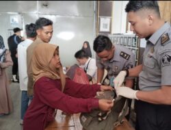 Pelaksaan Layanan Kunjungan Hari Raya Idul Fitri 1446 H di Rutan Menggala Berjalan Aman dan Kondusif