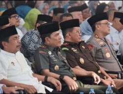 Perkuat Silaturahmi dan Sinergitas, Danrem 043/Gatam Hadiri Halal Bihalal Pemerintah Provinsi Lampung