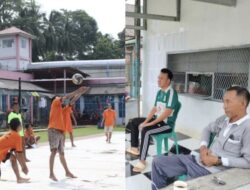 Ciptakan Lingkungan Pemasyarakatan Humanis serta Sehat dan Produktif, Lapas Kotaagung Adakan Pekan Olahraga Narapidana Dalam Rangka HBP ke-61