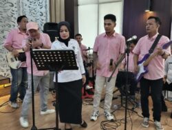 Dibawah Asuhan Kalapas Ike Rahmawati, Passai Band Tampil Memukau Dihadapan Tamu Undangan yang Hadir Pada Acara Tasyakuran HBP ke-61
