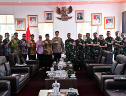 Audiensi dengan Bupati Egi, Dandim 0421/LS Siap Bersinergi Wujudkan Lampung Selatan Maju