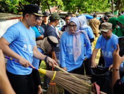 Wujudkan Lingkungan ABRI dan BKW, Bupati Egi Lauching Gerakan Gotong Royong di Dermaga BOM