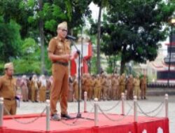 Pimpin Apel Mingguan, Staf Ahli Bidang Keuangan Kembali Ingatkan Kedisiplinan