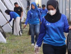 Tingkatkan Kebersihan dan Kesehatan Lingkungan, Kepala Lapas Kelas I Bandar Lampung Pimpin Kegiatan Jumat Bersih