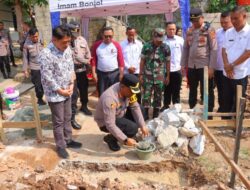 Polresta Bandar Lampung Gandeng Pihak Swasta Bangun Kembali Rumah Pasturi Meninggal Dunia Korban Tanah Longsor