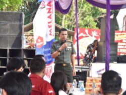 Danrem 043/Gatam Resmikan Perum Melana Estate di Gedong Tataan