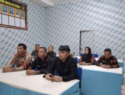 Lapas Muara Enim Ikuti Zoom Arahan Dirjen Pemasyarakatan