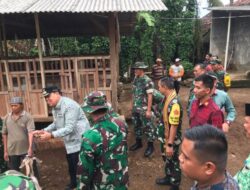 TMMD ke-124, Rutan Sukadana Semangat Gotong Royong Membangun Desa di Lampung Timur