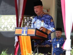 Kepala Kanwil Ditjenpas Lampung Pimpin Upacara Peringatan Hari Kebangkitan Nasional Bersama Kanwil Ditjenpas, Kanwil Ditjenim, Kanwil Hukum dan Kanwil HAM Lampung