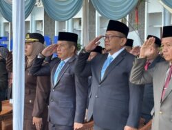 Kepala Lapas Kotabumi Hadir di Peringatan Hari Kebangkitan Nasional Ke 117 di lapangan Kantor Bupati Lampung Utara