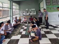 Kepala Lapas Kelas I Bandar Lampung Apresiasi Inisiatif Pengajian Rutin Warga Binaan di Blok Hunian
