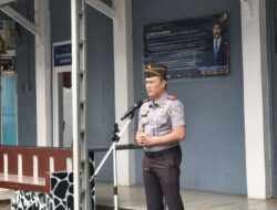 Pimpin Apel Pagi Pegawai, Karutan Sukadana Tekankan Sinergi Berantas Halinar