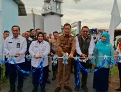 Diresmikan Sarana Kerja Paving Blok serta Wartel Sus dan Sapena Bakery Lapas Muara Enim Sebagi Wujudkan Pembinaan yang Humanis Juga Produktif
