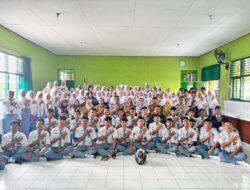 Jasa Raharja Inisiasi Kegiatan Pengajar Peduli Keselamatan Lalu Lintas di SMAN1 Abung Semuli Lampung Utara   –