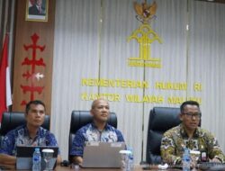 Kanwil Kemenkum Maluku Harmonisasi Tiga Rancangan Regulasi Strategis Maluku Tenggara