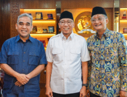 Gubernur Mirza Temui Menteri PUPR dan Wagub Jihan Ground Breaking di Lampung Tengah