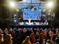 Bikin Adem Hati! Ribuan Jemaah Bersholawat Bareng Bupati Egi