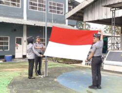Perkokoh Ideologi Pancasila, Rutan Sukadana Gelar Upacara Bendera Dalam Memperingati Hari Lahir Pancasila 2025
