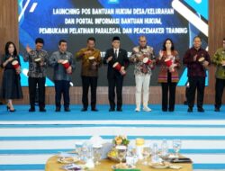Konsultasi Hukum Makin Mudah, Kemenkum Hadirkan 5.008 Pos Bantuan Hukum