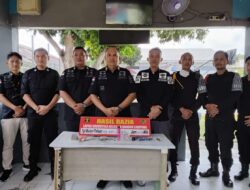 Siaga Libur Cuti Bersama, Kalapas Ade Kusmanto Beserta Jajaran Lapas Narkotika Bandar Lampung Gelar Razia Blok Hunian