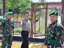 Pastikan Keamanan, Kalapas Kontrol Bersama KA KPLP dan Anggota TNI Kodim 0412 Lampung Utara