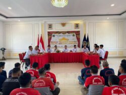 Perkuat Disiplin dan Tanggungjawab, Rutan Kelas I Bandar Lampung Gelar Pengarahan dan Penguafan Bagi Tamping