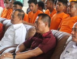 Bapas Bandar Lampung Ikuti Kegiatan Launching Gerakan Nasional Aksi Sosial Pemasyarakatan Klien Balai Pemasyarakatan Peduli 2025