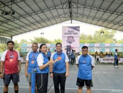 Bangga ! Karutan Sukadana Berhasil Memenangkan Turnamen Tenis HUT Bhayangkara ke-79
