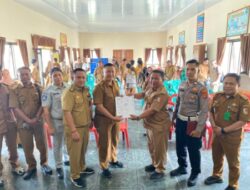 Jasa Raharja dan Mitra Sosialisasi Keselamatan Berlalu Lintas di Kecamatan Banjar Agung dan Banjar Margo Tulang Bawang