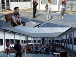 Kepala Rutan Kotabumi Berikan Pengarahan dan Jalin Pendekatan Humanis Dengan Tahanan dan Warga Binaan