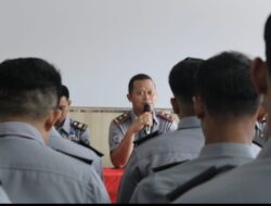 Evaluasi Kinerja Semester I 2025, Kepala Lapas Kelas IIB Kotaagung Pimpin Rapat Dinas Pegawai