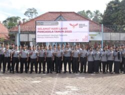 Jadikan Pancasila Pedoman Jalani Kehidupan Berbangsa dan Bernegara, Lapas Kotaagung Gelar Upacara Peringatan Harlah Pancasila 2025