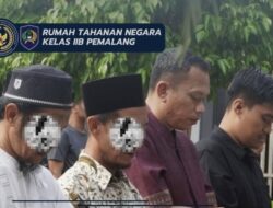 Idul Adha 1446 H, Warga Binaan Rutan Pemalang Laksanakan Sholat Id dan Penyembelihan Hewan Kurban