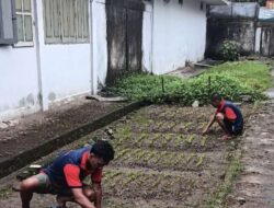 Rutan Ambon Lanjutkan Program Ketahanan Pangan dengan Penanaman Sayur Tahap Keempat